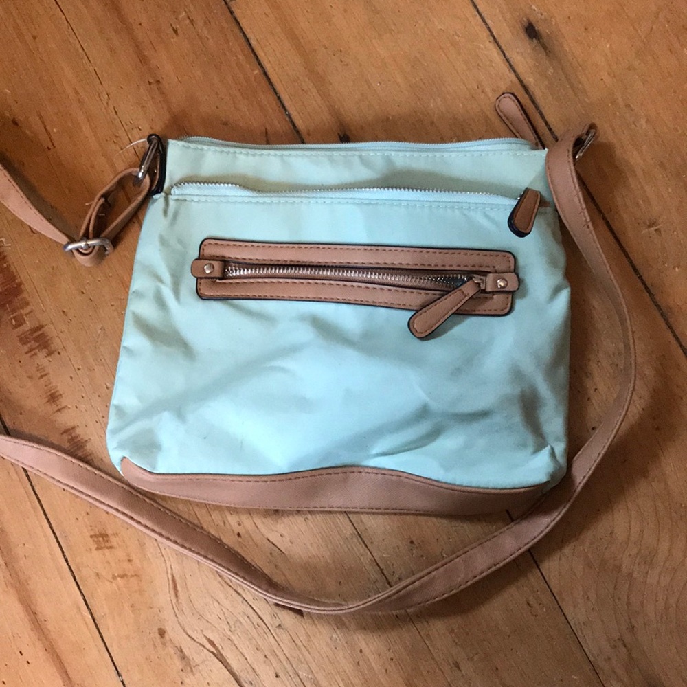 Teal purse